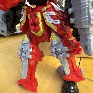 Bandai Hasbro Mighty Morphin Power Rangers Super DINO MEGAZORD 12” Incomplete 5