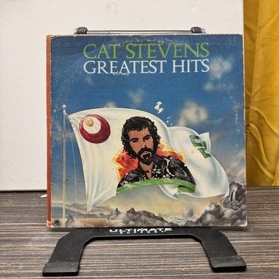Cat Stevens Greatest Hits 12 Inch Black Vinyl LP 1975 Used Folk Rock Album