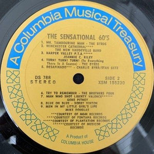 The Sensational 60s 12" Vinyl LP Box Set Columbia House Various Artists 3