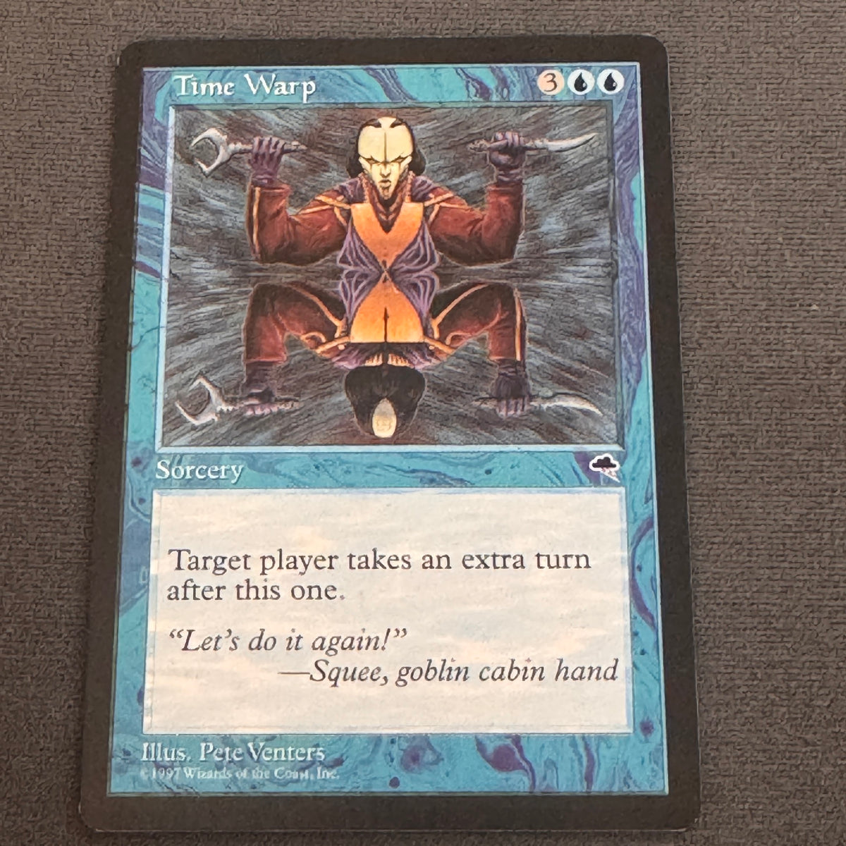 Time Warp Tempest 97 MTG Magic The Gathering LP