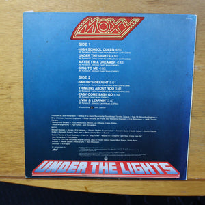 Moxy Under The Lights LP Attic ATC 1379 2