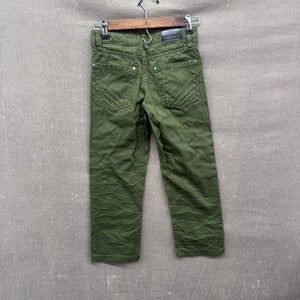 Akademiks Pants Boys 8 Green Straight Leg Cotton Casual Jeans Youth Kids 3