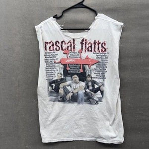 Vintage Rascal Flatts Shirt Mens Extra Large 2005 Tour Band Country Distressed 2