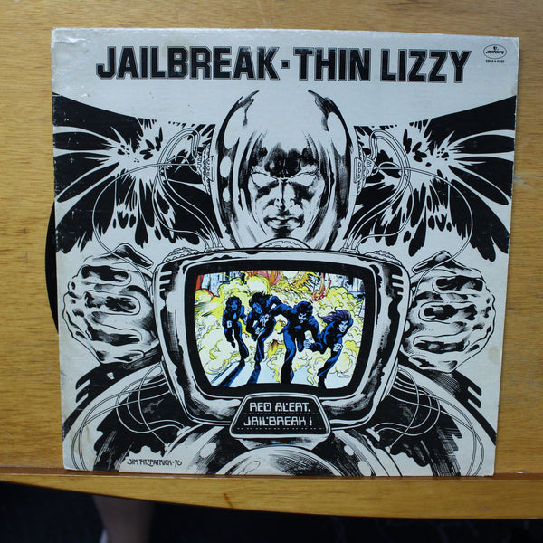 Thin Lizzy Jailbreak LP Mercury SRM-1-1081
