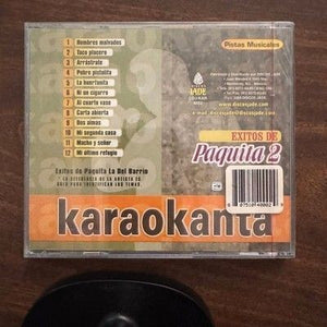 Karaokanta Exitos de Paquita 2 Musical Karaoke CD con Graficas SEALED 1
