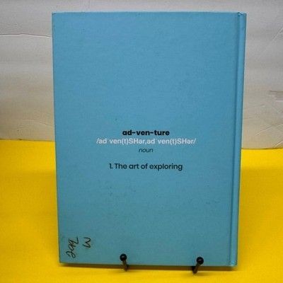 The Adventure Challenge Family Edition Scratch Off Activity Book Blue Hardcover