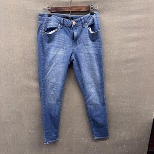 1822 Denim Jeans Womens 8 Skinny Stretch Mid Rise Classic Five Pocket Casual Pan 2