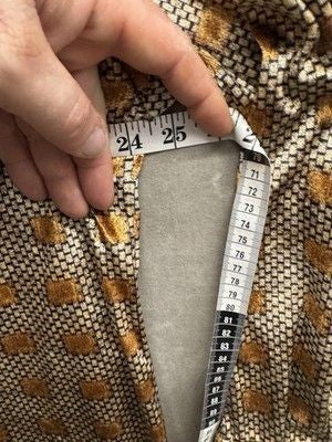 MillionGuy Shirt Mens Large Geometric Pattern Button Up Long Sleeve Casual Korea 5