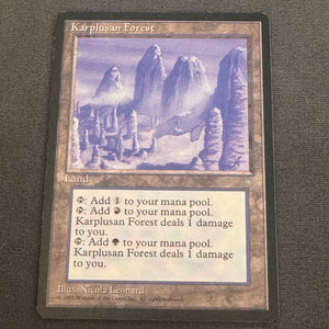 Karplusan Forest Ice Age 356 MTG Magic The Gathering MP 1