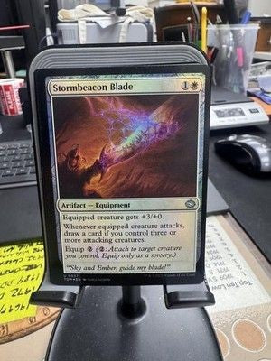Magic The Gathering Stormbeacon Blade Foil Uncommon Artifact Equipment Ungraded