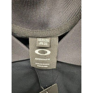 Oakley Hydrolix Regular Fit Men's Size 2XL Solid Black Short Sleeve Polo Shirt 4