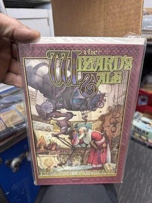 The Wizard's Tale Kurt Busiek David Wenzel Hardcover Fantasy Graphic Novel Used
