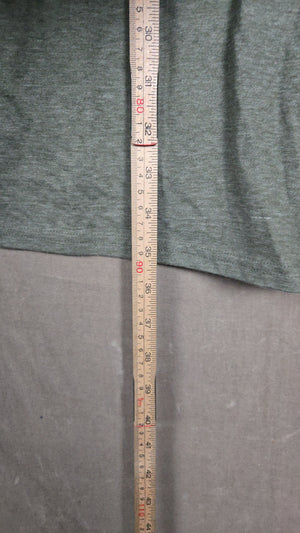 Leith Women's Olive Green Ruched Asymmetrical Tank Dress Size M 5