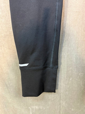 Champion Women's Black DuoDry+ Reflective Running Leggings XL Pre-Owned Slim Fit 4