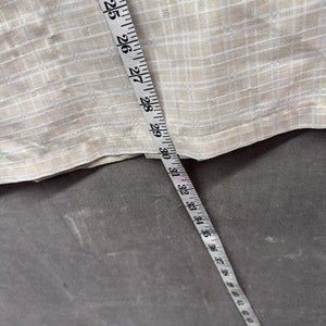 S Basavary Shirt Mens Large Plaid Short Sleeve Button Up Pocket Lightweight 4