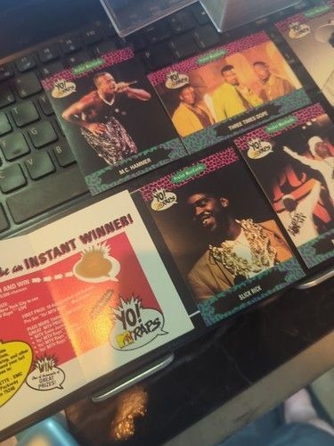Pro Set 1991 Yo MTV Raps Cards 73 Card Set Open Box Used Contest Entry