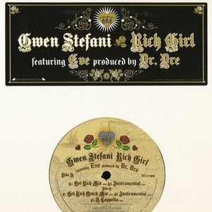 Gwen Stefani Rich Girl 12 Inch Vinyl Record Used 2