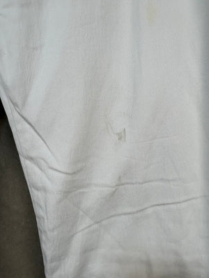 Banana Republic Martin Stretch White Pants Size 4 Tall Good Condition 4