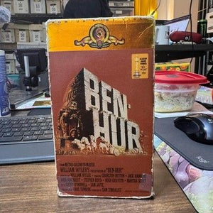 Ben Hur MGM Home Video VHS Movie Charlton Heston Academy Award Winner 2