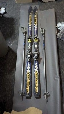Rossignol Dualtec Energy Skis 191cm With Salomon Bindings Used 1