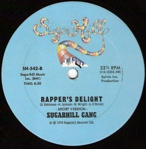 Sugarhill Gang Rapper's Delight 12 Inch Vinyl Record Used Hip Hop 4