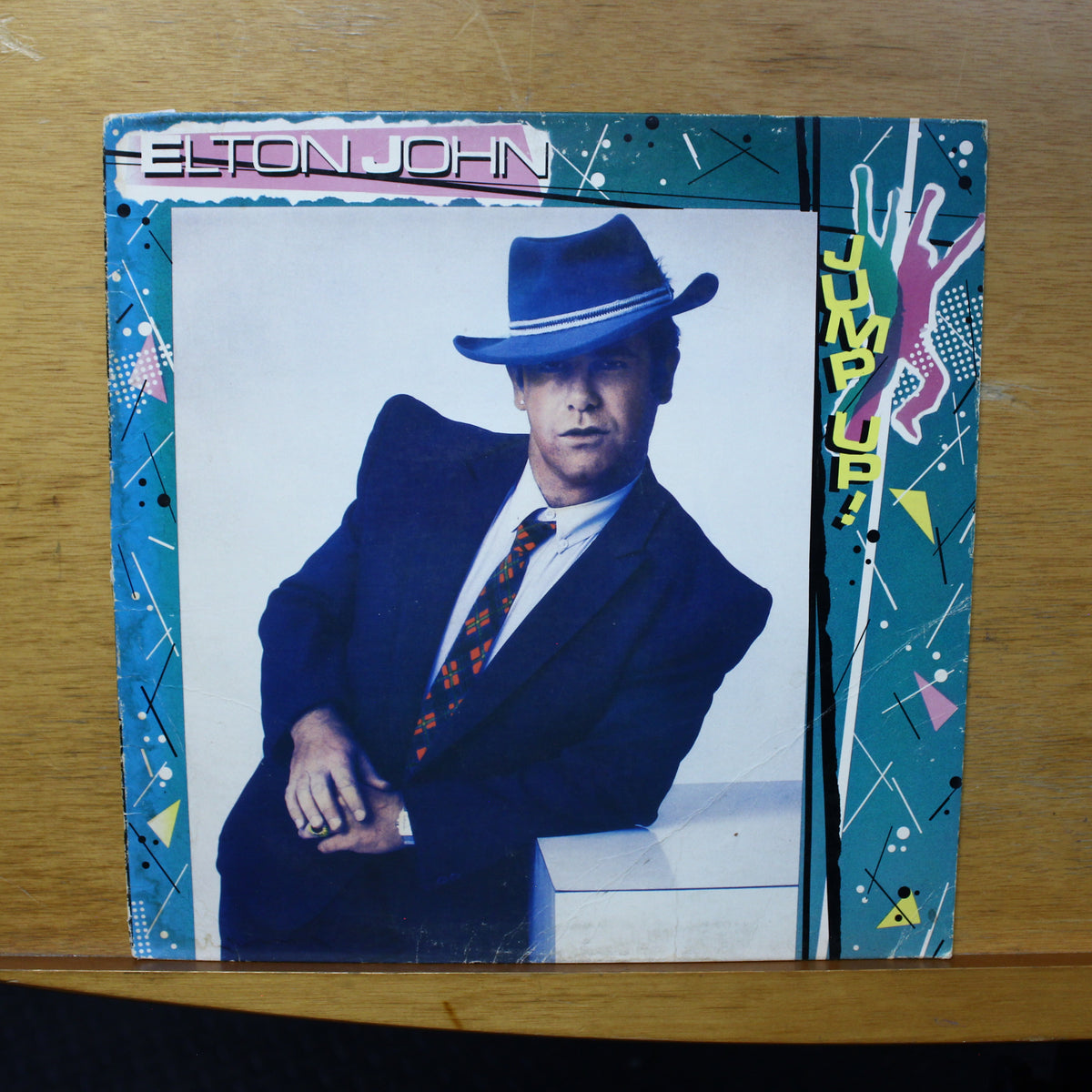 Elton John Jump Up! LP Geffen Records GHS 2013 2013