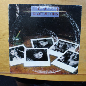 HEART PRIVATE AUDITION LP Epic FE 38049 1