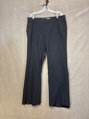 GAP Dress Pants Black Size 4 Ankle Good Condition Light Creasing 1