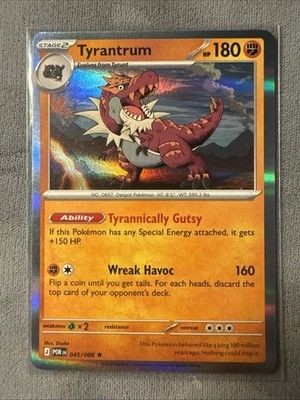 Tyrantrum 045/088 - Holo Rare - Pokémon TCG: Perfect Order - English NM 2