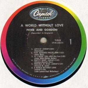 Peter And Gordon A World Without Love Vinyl LP Record Used 4