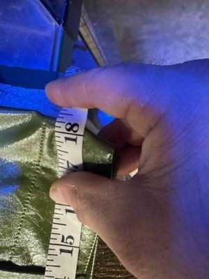 Free People Pants Womens 12 Green Faux Leather Wide Leg Cropped High Rise Pre-Ow 2
