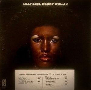 Billy Paul Ebony Woman Vinyl LP Record Used Soul Jazz Album 2
