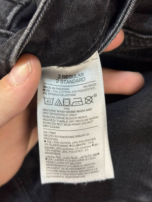 Old Navy Black Skinny Jeans Size 2 Good Condition Stretch Denim 4