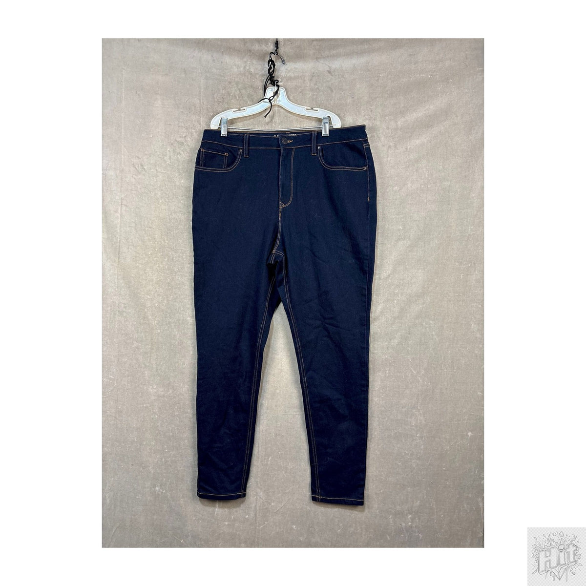 No Boundaries High Rise Skinny Women's Jeans Size 17 Dark Wash Stretch