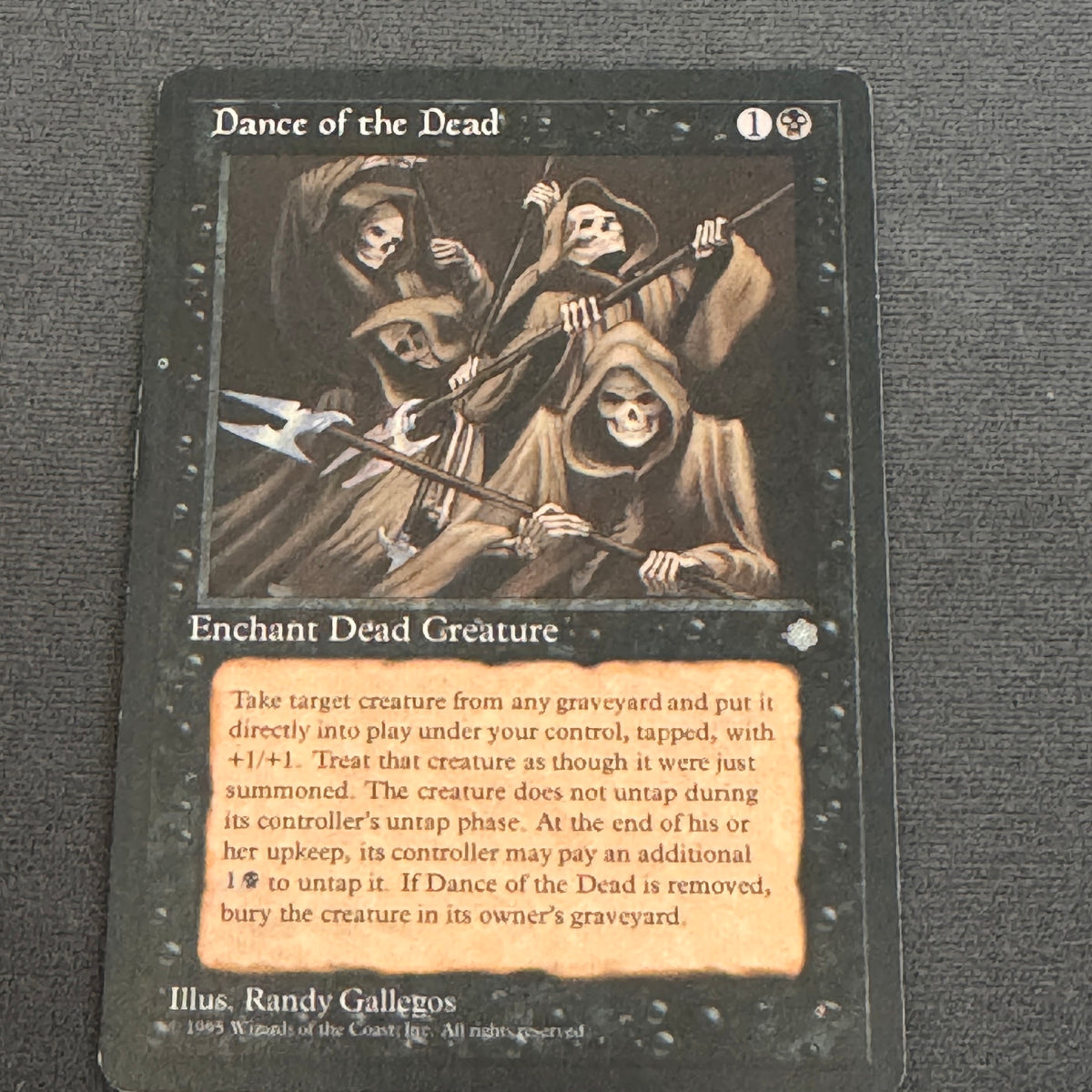 Dance of the Dead Ice Age 118 MTG Magic The Gathering LP