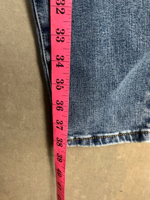 Levi's Jeans High Rise Curvy Skinny Blue Size 12 Pre-Owned Stretch Denim 5