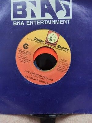 CLARENCE CARTER - "Strokin'/ "Love Me With A Feeling" 1986 VG+ Tested 1
