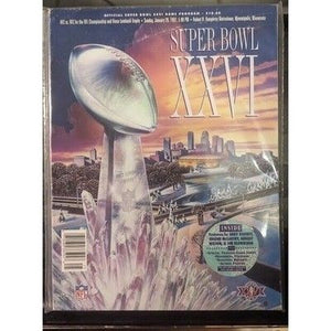 Super Bowl XXVI 26 NFL Programme Buffalo Bills v Washington Redskins (1992) x2 5