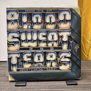 Blood Sweat & Tears Blood 2xLP Blue Vinyl Jazz Rock Used 12 Inch 1