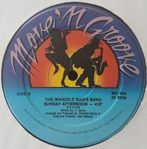The Invisible Man's Band Sunday Afternoon 12" Vinyl Record 3