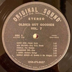 Various Oldies But Goodies Vol 7 Vinyl LP Record Used 4