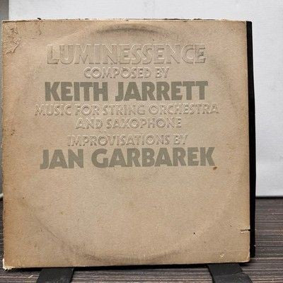 Keith Jarrett / Jan Garbarek Luminessence Vinyl LP Record
