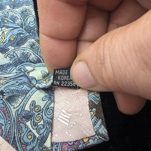 Adolfo 29 Collection Mens Silk Paisley Floral Pattern Tie Pre-Owned Good Conditi 4