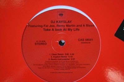 DJ Kay Slay Too Much For Me Take A Look At My Life Vinyl Used Hip Hop