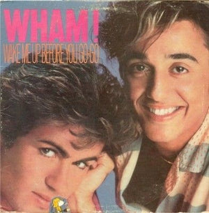 Wham Wake Me Up Before You Go-Go 12 Inch Vinyl Record Used 4
