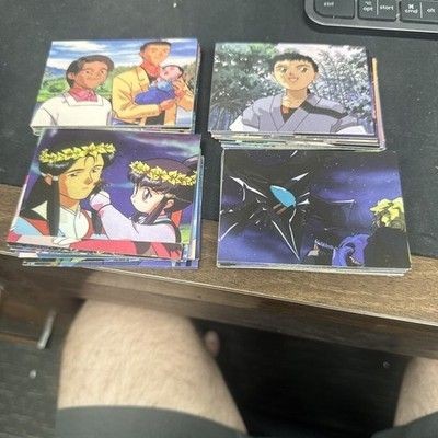 Tenchi Muyo Anime Comic Images Incomplete Base Card Set 54 Used