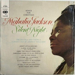 Mahalia Jackson Silent Night Songs For Christmas Vinyl LP Record Used 4