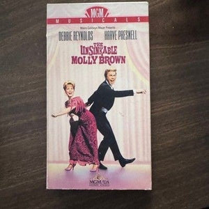 The Unsinkable Molly Brown VHS Movie Debbie Reynolds MGM Musical Good Condition 1