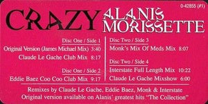 Alanis Morissette Crazy 12" Vinyl Record 2
