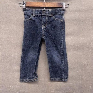 OshKosh B'gosh Blue Jeans Straight Fit 24M Toddler Boys Denim Pants 100% Cotton 2